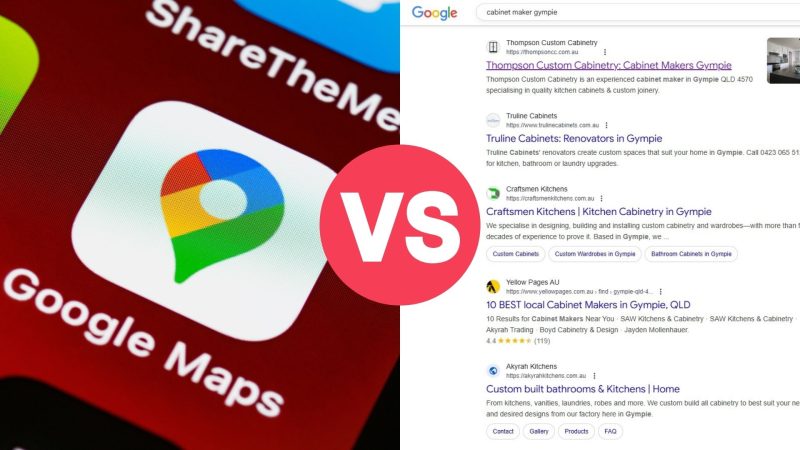 Google Business Profile vs Website
